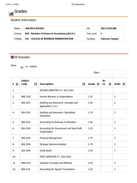 uerm admission portal|UE Student Portal .